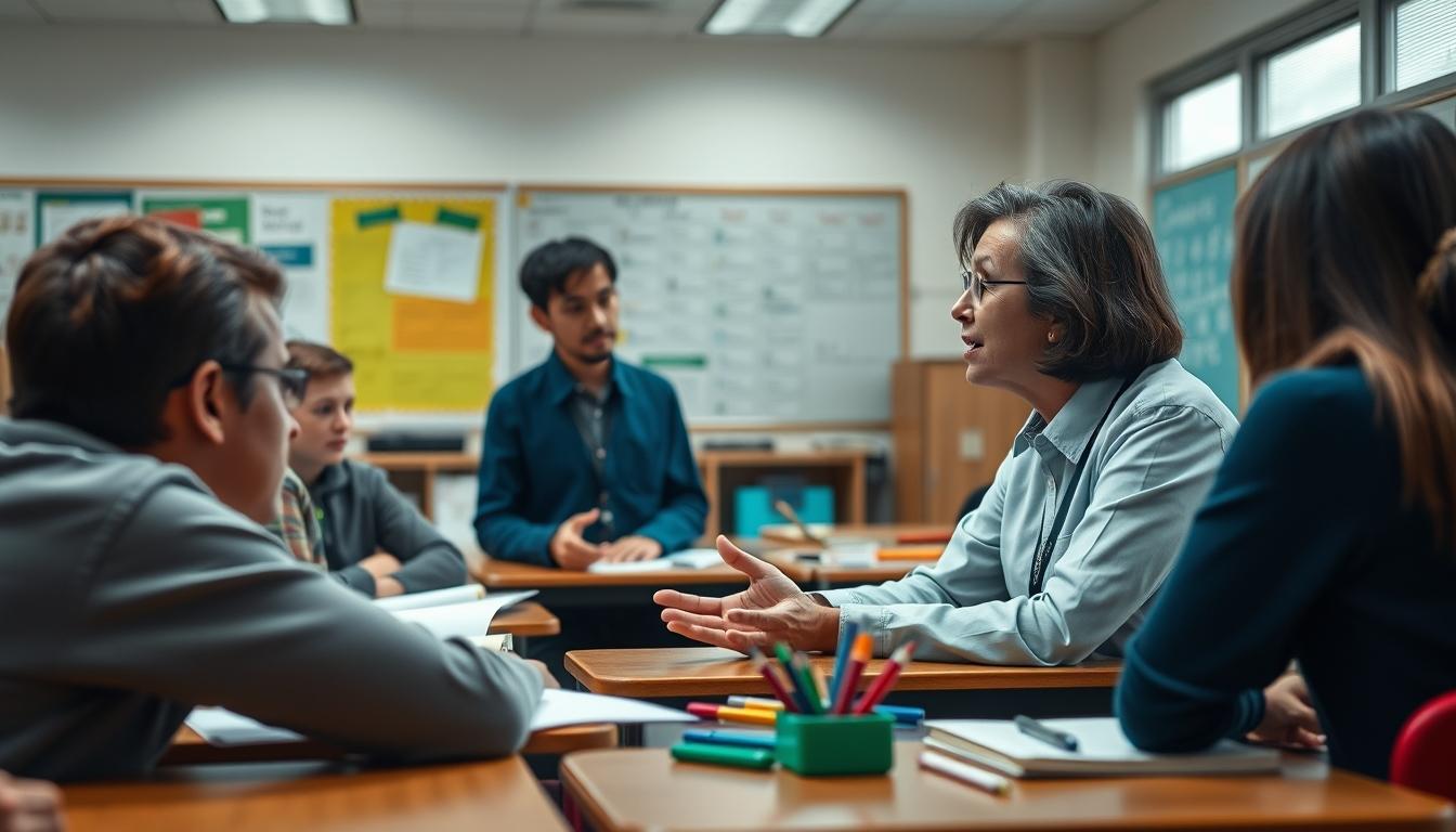 Student developing practical and academic skills