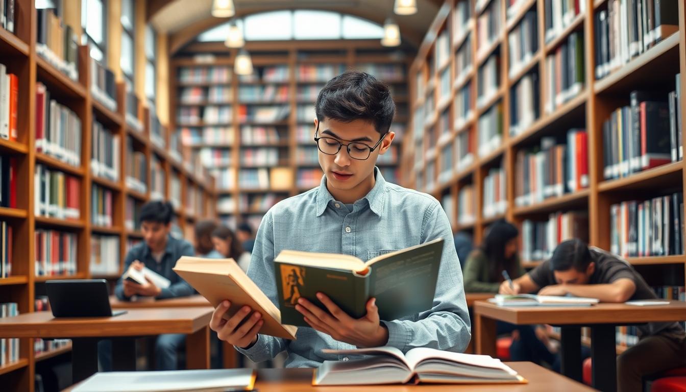 Modern university campus for students